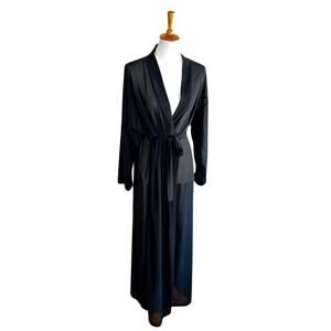 RARE 90's Calvin Klein Maxi Robe or Dress, Vintage, Size M/L MINT.